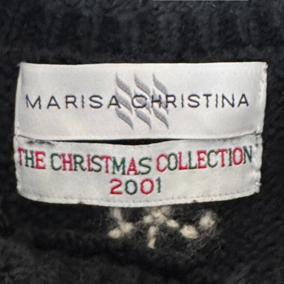 VTN MARISA CHRISTINA CHRISTMAS REINDEER SWEATER HERITAGE CLASSIC FESTIVE XL - Picture 5 of 6